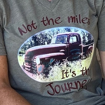 Not the Miles-graphic tee